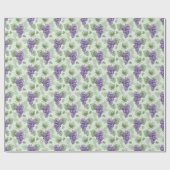 ブドウの水色、フルーツのシームレスなパターン。 ラッピングペーパー (フラット)