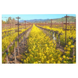 ブドウの花 メタルプリント