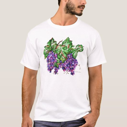 ブドウの集り Tシャツ (正面)