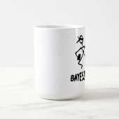 ブドウの飲み物を飲んでいる間数学で仲介して下さい コーヒーマグカップ (中央)