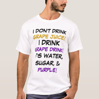 ブドウの飲み物! Tシャツ