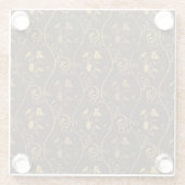 ブドウのdécor ガラスコースター (裏面)