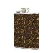 ブドウのdécor フラスク (左)