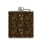 ブドウのdécor フラスク (裏面)