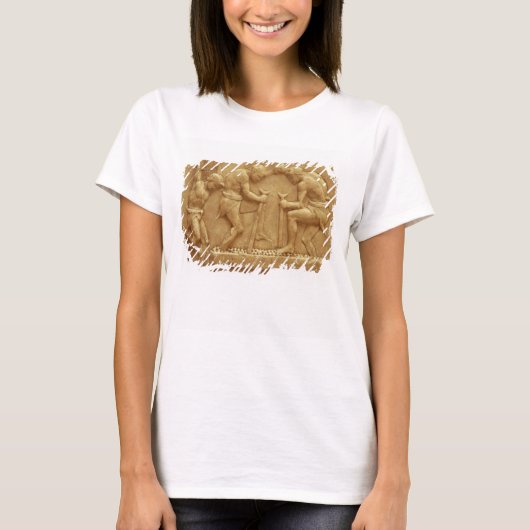 ブドウを押す(大理石) Tシャツ (正面)