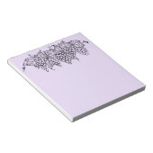 ブドウイラストレーション秋ハーベスト ノートパッド (アングル)