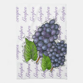 ブドウキッチンタオル キッチンタオル (縦)