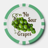 ブドウトランプのポーカーチップ ポーカーチップ (正面)