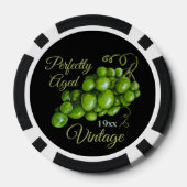 ブドウトランプのポーカーチップ ポーカーチップ (裏面)