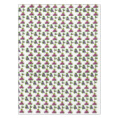 ブドウバンチつる植物葉ワイナリーのぶどう園の夏 テーブルクロス (正面)