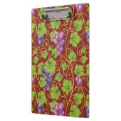 ブドウパターン クリップボード (左)