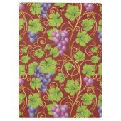 ブドウパターン クリップボード (裏面)