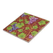 ブドウパターン タイル (側面)