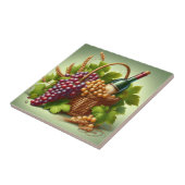 ブドウプリントタイル タイル (側面)