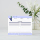 ブドウレシピカード (スタンド正面)