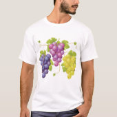 ブドウ三房 Tシャツ (正面)