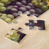 ブドウ収穫の美しいメキシコのカレンダーの女の子 ジグソーパズル (側面)