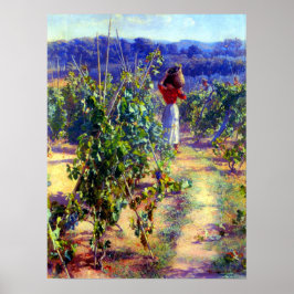 ブドウ収穫エリンダニエルソン – ガンボギ1900 ポスター