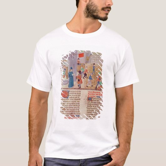 ブドウ園で働くこと Tシャツ (正面)