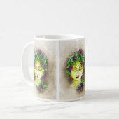 ブドウ園のニンフのマグ2 コーヒーマグカップ (正面左)