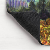 ブドウ園の収穫期 マウスパッド (コーナー)