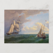 ブドウ園の外で外側にバインド シーズンポストカード (正面)