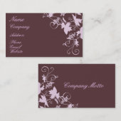 ブドウ園の栄光 名刺 (正面/裏面)