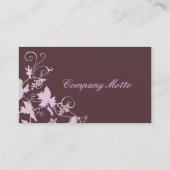 ブドウ園の栄光 名刺 (裏面)