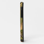 ブドウ園、小粒の赤ワイン用ブドウのつる、遠景のワイナリー Case-Mate iPhoneケース (裏面/左)