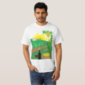 ブドウ園 Tシャツ (正面フル)