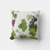 ブドウ地中海のヴィネヤードギリシャ島 クッション (正面)