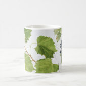 ブドウ地中海のヴィネヤードギリシャ島 コーヒーマグカップ (中央)