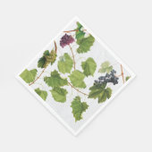 ブドウ地中海のヴィネヤードギリシャ島 スタンダードランチョンナプキン (角)