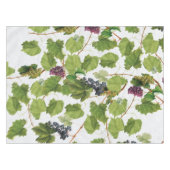 ブドウ地中海のヴィネヤードギリシャ島 テーブルクロス (正面(横))