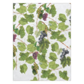 ブドウ地中海のヴィネヤードギリシャ島 テーブルクロス (正面)