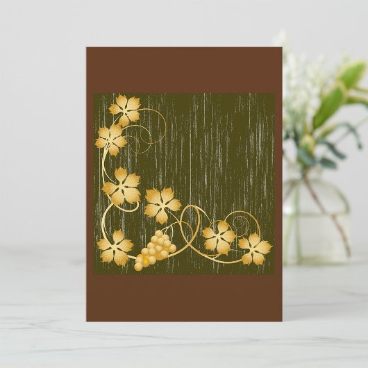 ブドウ招待状 招待状