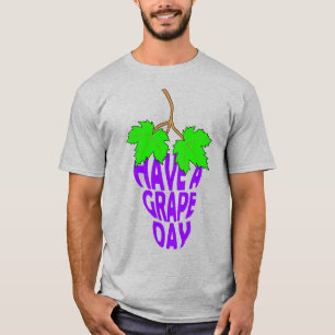 ブドウ日を過して下さい Tシャツ