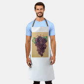 ブドウ期待エプロン エプロン (着用した状態)