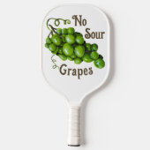 ブドウ漬けボールパドル ピックルボールラケット (裏面)