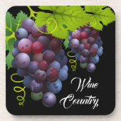ブドウ用プラスチックコースターセット コースター (正面)