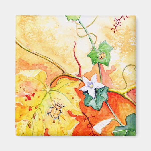 ブドウ甲虫 マグネット (正面)