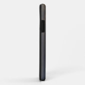ブドウ畑と歴史的なログキャビンの上のサンセットスカイ Case-Mate iPhoneケース (裏面/右)