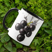 ブドウ畑の恵まれたセラミックマグカップ マグカップ