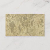 ブドウ畑エレガントなウェディングテーブルシーティングカード プレイスカード (裏面)