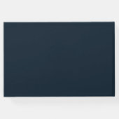 ブドウ畑ワインファームの水彩ボトルブドウ ゲストブック (裏面)