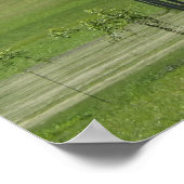 ブドウ畑ワイン写真ポスター ポスター (角)