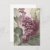 ブドウ畑 ノートカード (正面/裏面)