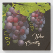 ブドウ砂岩コースター ストーンコースター (正面)