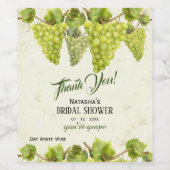 ブドウ結婚畑 ワインラベル (シングルラベル)