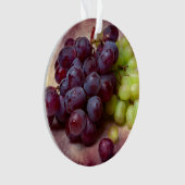 ブドウ赤と緑 オーナメント (正面)